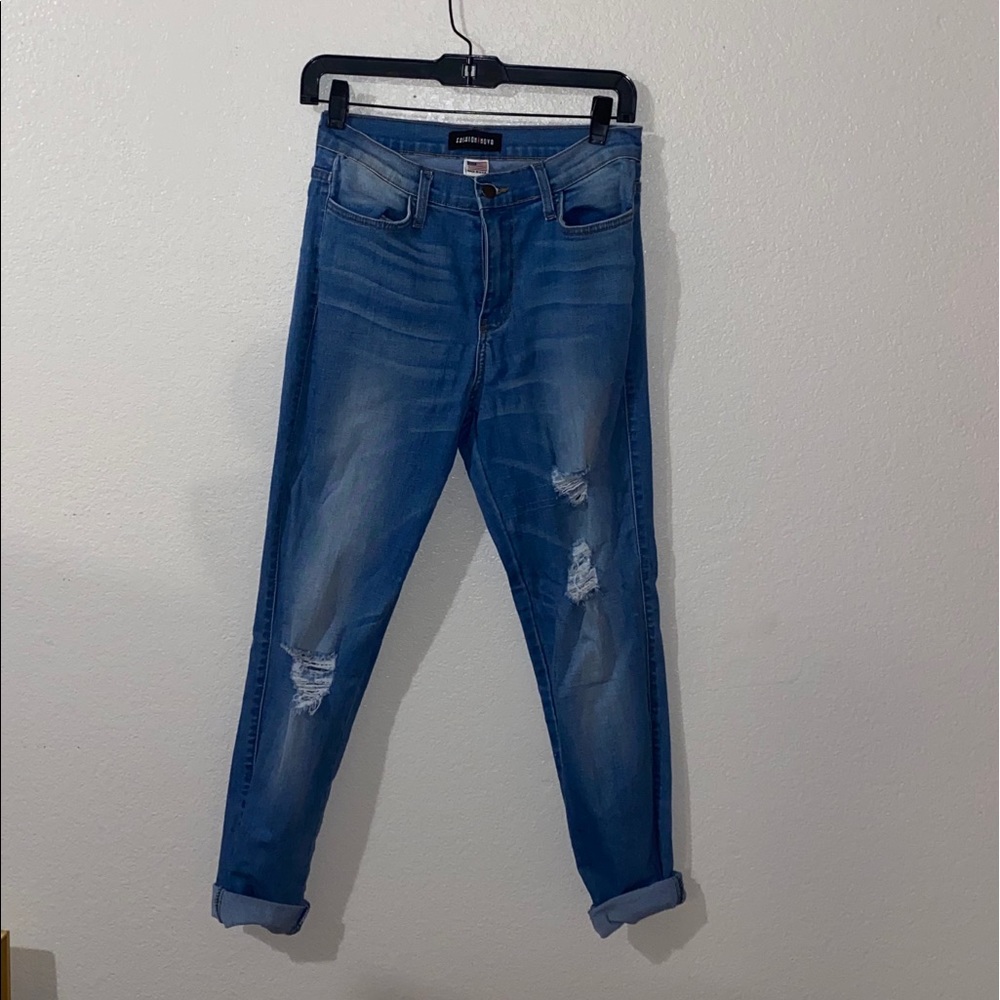 Fashion Nova Distressed Jeans